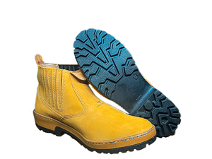 BOTINA DE COURO NOBUCK MILHO 2002 Nº 43 RAÇA BOOTS