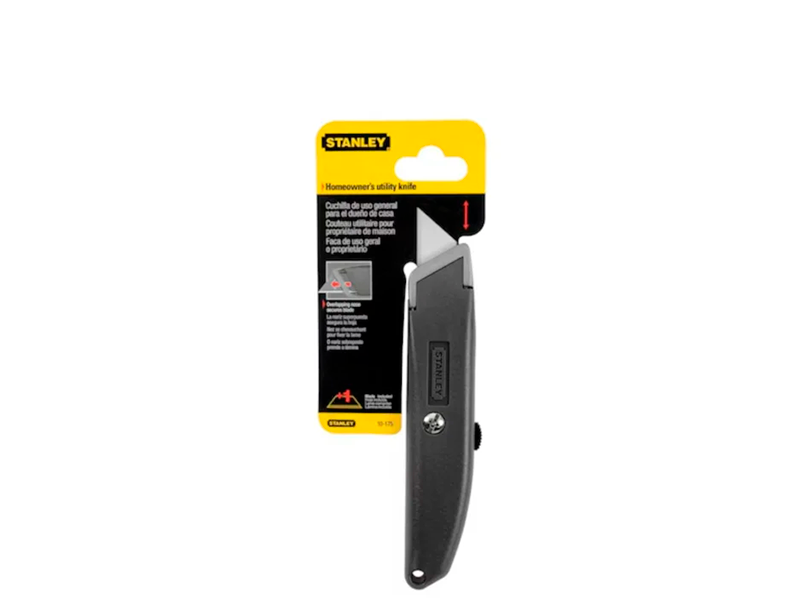 ESTILETE RETRÁTIL 18MM USO GERAL 10-175 STANLEY