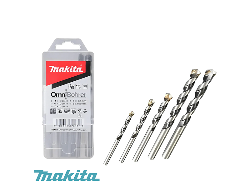 CONJUNTO DE BROCAS OMNIBOHRER D-36778 COM 5 PEÇAS MAKITA