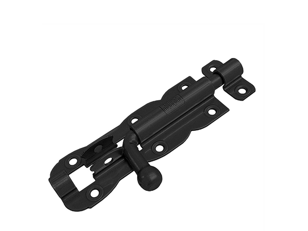 FECHO FIO REDONDO 5" PRETO 125M 083706 UNIÃO MUNDIAL
