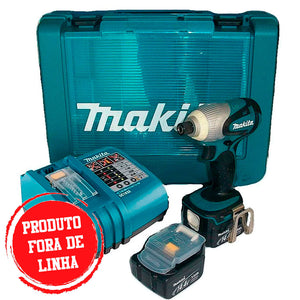 PARAFUSADEIRA DE IMPACTO 14.4" BTD130FRFE MAKITA