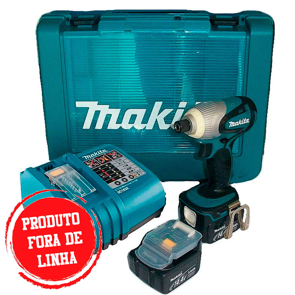 PARAFUSADEIRA DE IMPACTO 14.4" BTD130FRFE MAKITA