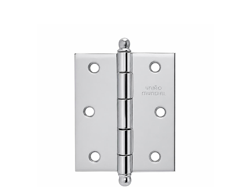 DOBRADIÇA AÇO 3" X 2.1/2" SEM ANEL FCR 620004 UNIÃO MUNDIAL