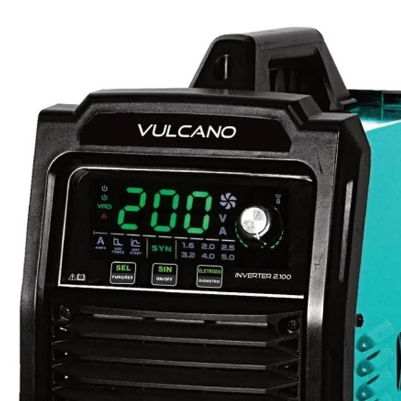 MÁQUINA DE SOLDA INVERSORA VULCANO INVERTER 2100 220V BALMER