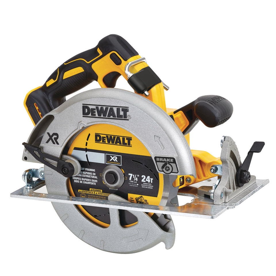 SERRA CIRCULAR 71/4” 20V MAX DCS570B XR LI-ION SEM BATERIA E CARREGADOR DEWALT