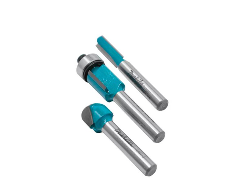 CONJUNTO DE FRESAS PARA TUPIA MANUAL COM 3 PEÇAS D-16461 MAKITA