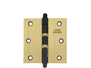 DOBRADIÇA AÇO 3" X 3" F.ANT. COM ANEL 0620709 UNIÃO MUNDIAL