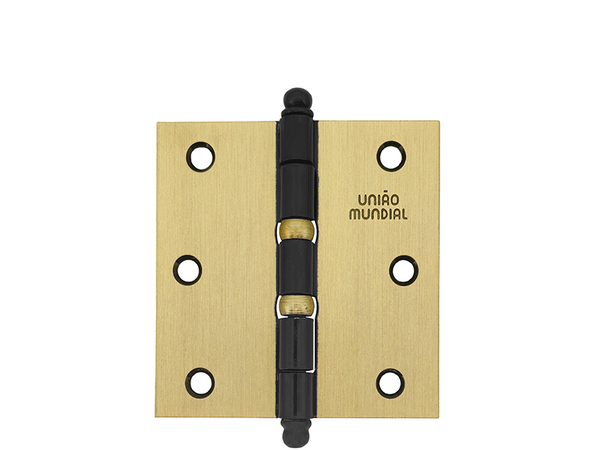 DOBRADIÇA AÇO 3" X 3" F.ANT. COM ANEL 0620709 UNIÃO MUNDIAL