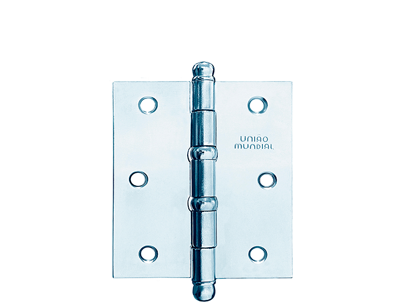 DOBRADIÇA AÇO 3" X 3" FCA. COM ANEL 620711 UNIÃO MUNDIAL
