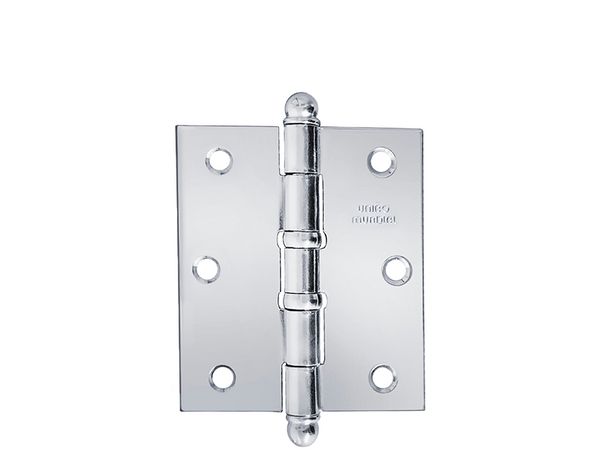 DOBRADIÇA AÇO REFORÇADA 3" X 3.1/2" CRB COM ANEL 621812 UNIÃO MUNDIAL