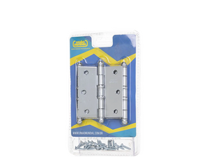 DOBRADIÇA AÇO REFORÇADA 3.1/2" X 3" FCR COM ANEL 621804 UNIÃO MUNDIAL