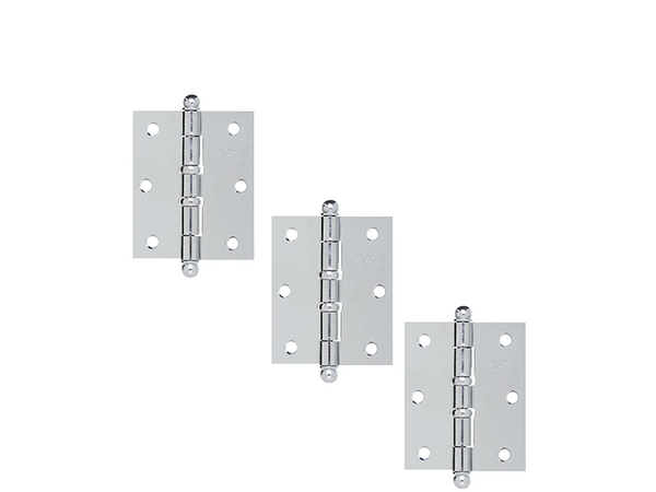 DOBRADIÇA AÇO REFORÇADA 3.1/2" X 3" FCR COM ANEL 621804 UNIÃO MUNDIAL