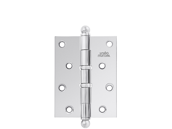 DOBRADIÇA AÇO REFORÇADA 4" X 3" FCR COM ANEL 621904 UNIÃO MUNDIAL