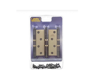 DOBRADIÇA AÇO REFORÇADA 4" X 3" FLO COM ANEL 621908 UNIÃO MUNDIAL