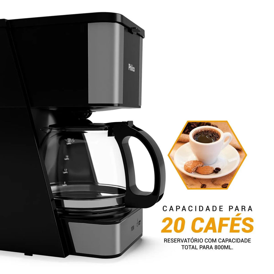 CAFETEIRA PCF20A 720ML 20 CAFEZINHOS 650W 220V PHICO