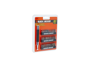 JOGO DE PARAFUSAR COM 31 PEÇAS 71-931-E BLACK+DECKER