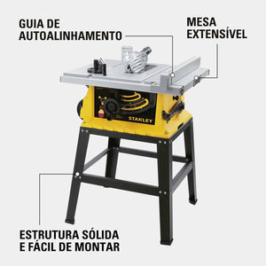 SERRA DE BANCADA 10" SST2001 2.000W 220V STANLEY