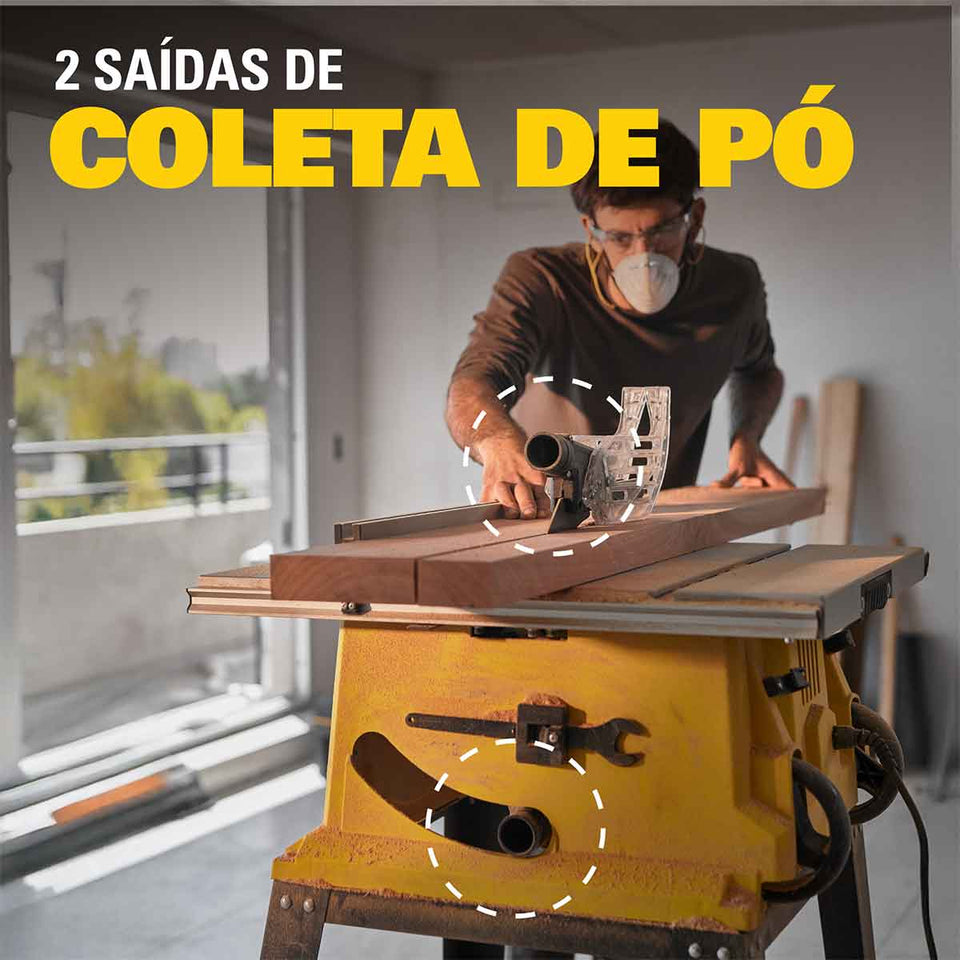 SERRA DE BANCADA 10" SST2001 2.000W 220V STANLEY