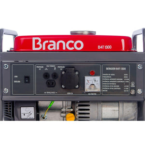 GERADOR DE ENERGIA A GASOLINA B4T-1300 90313235 BRANCO