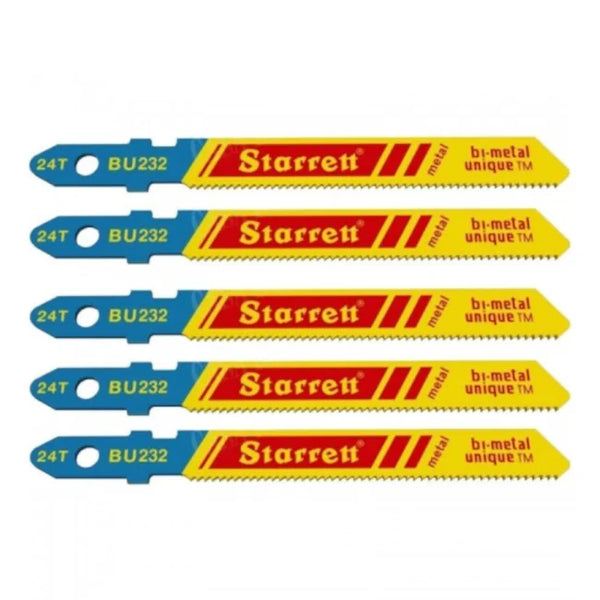 LÂMININA DE SERRA TICO-TICO BU232 COM 5 PEÇAS 32D STARRETT