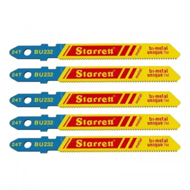 LÂMININA DE SERRA TICO-TICO BU232 COM 5 PEÇAS 32D STARRETT