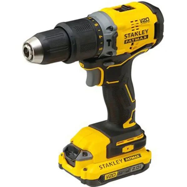 KIT FURADEIRA/PARAFUSADEIRA 1/2" 20V SBD715D2KA-BR COM 100 PEÇAS STANLEY