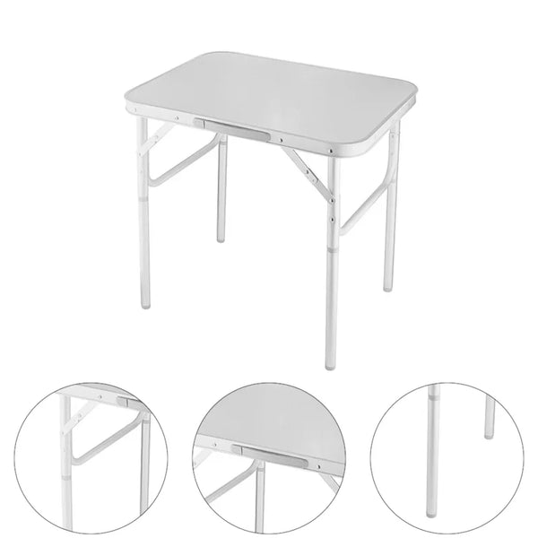 MESA DOBRÁVEL DE ALUMÍNIO 900X600MM TAMPO EM MDF 695838 PALISAD