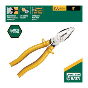 ALICATE UNIVERSAL ELETRICISTA 8" 219021BBR BELZER