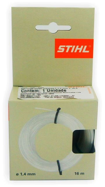 FIO DE CORTE PERFIL RED. 1,4MMX16MT 0000-930-2284 STIHL