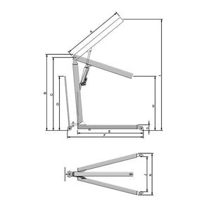 GUINCHO HIDRÁULICO 0,5 TONELADAS G500T BOVENAU