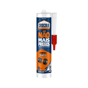 CASCOLA NAO MAIS PREGOS BRANCO 360G CASCOLA