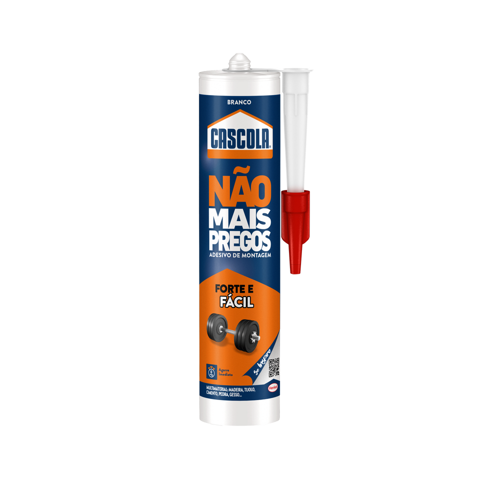 CASCOLA NAO MAIS PREGOS BRANCO 360G CASCOLA