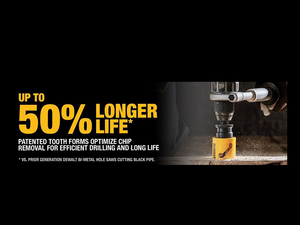 SERRA COPO BIMETÁLICA 1.9/16" 40MM DAH180025 DEWALT