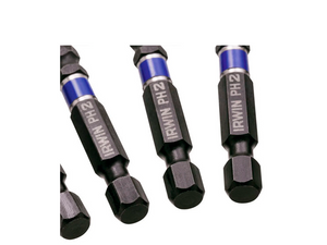 CONJUNTO DE BITS DE IMPACTO PH3 1/4" COM 5 PEÇAS 1865326 IRWIN