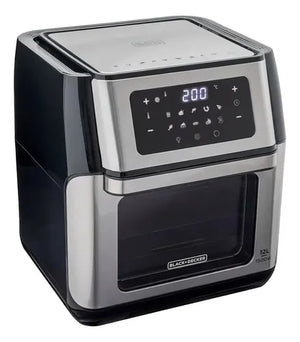 FRITADEIRA AIR FRYER OVEN 5 EM 1 GOURMAND GRIS AFO12G 4LT 220V BLACK & DECKER