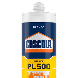 CASCOLA MONTA E FIXA PL500 360G INTERNO BRANCO