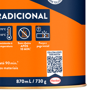 COLA CASCOLA 730GR SEM TOLUOL