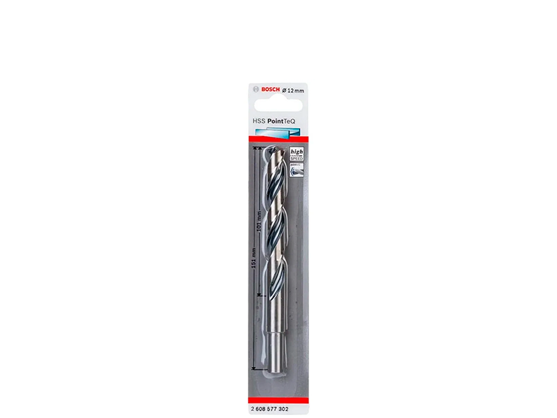 BROCA HSS POINT TEQ 12.0MM 2608577302 BOSCH