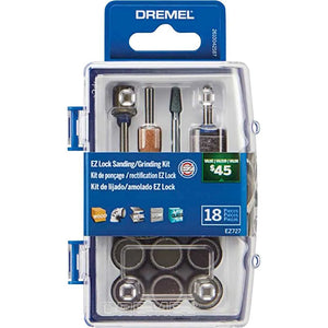 KIT ACESSÓRIOS PARA ESMERILHAR EZ 727 COM 18 PEÇAS 2615E727AA DREMEL