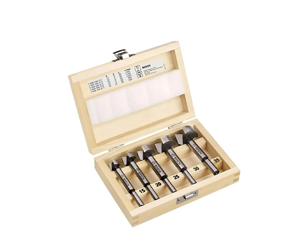 KIT FRESAS FOESTNER 15 A 35MM COM 5 PEÇAS 2607018395 BOSCH