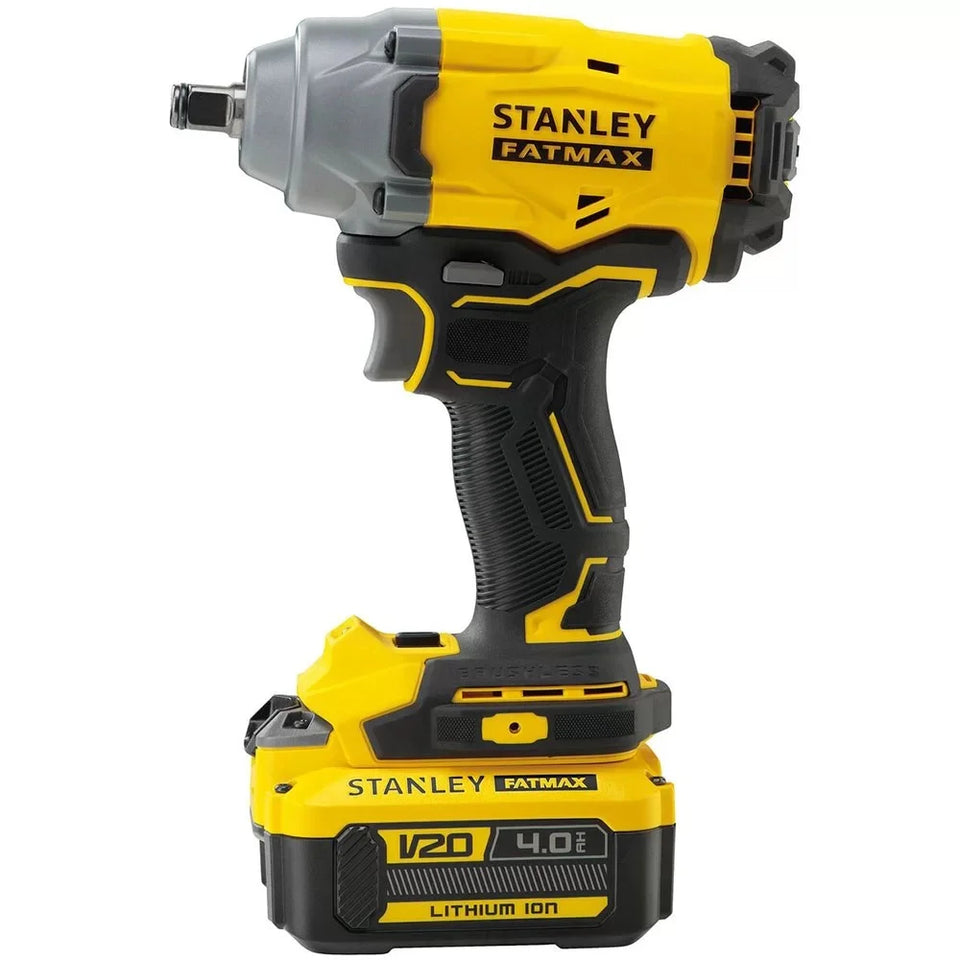CHAVE DE IMPACTO 12" 20V SBW920M2K 2 BATERIAS E MALETA STANLEY