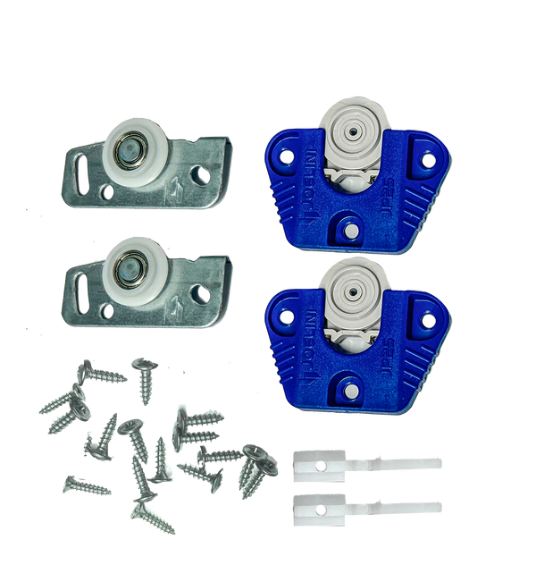KIT PORTA DE CORRER JP-25 1 PORTA SOBREPOR 30KG JOELINI