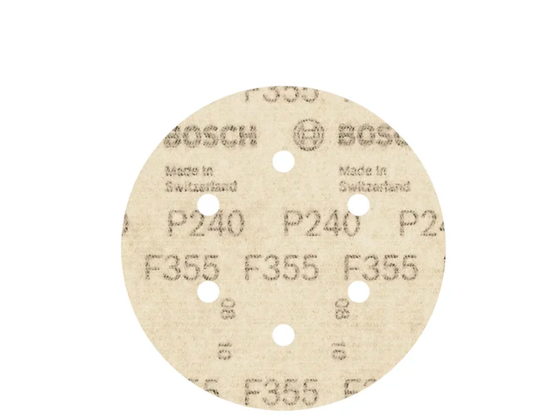 DISCO DE LIXA 150MM GR240 COM 5 PEÇAS 2608605128 BOSCH