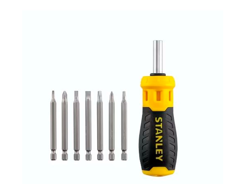 JOGO DE CHAVE FENDA MULTI-BIT STHT69193-LA COM 7 PEÇAS STANLEY