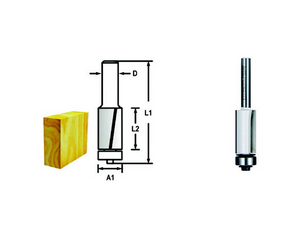 FRESA DUPLA PARALELA 1/2" COM ROLAMENTO D-58540 MAKITA