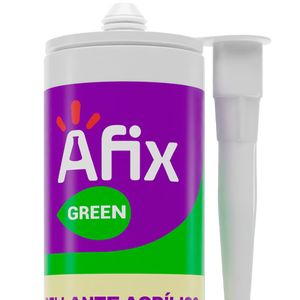 SILICONE SELANTE ACRÍLICO FIXA ESPELHO BRANCO 400G AFIX