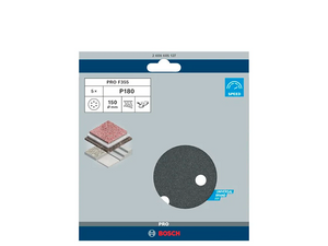 DISCO DE LIXA 150M GR1800 COM 5 PEÇAS 2608605127 BOSCH