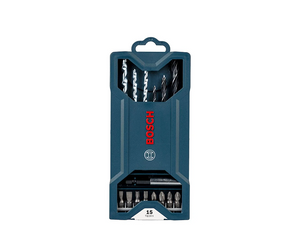 KIT DE BROCAS X-LINE COM 15 PEÇAS APARA PERFURAR 2607017408 BOSCH
