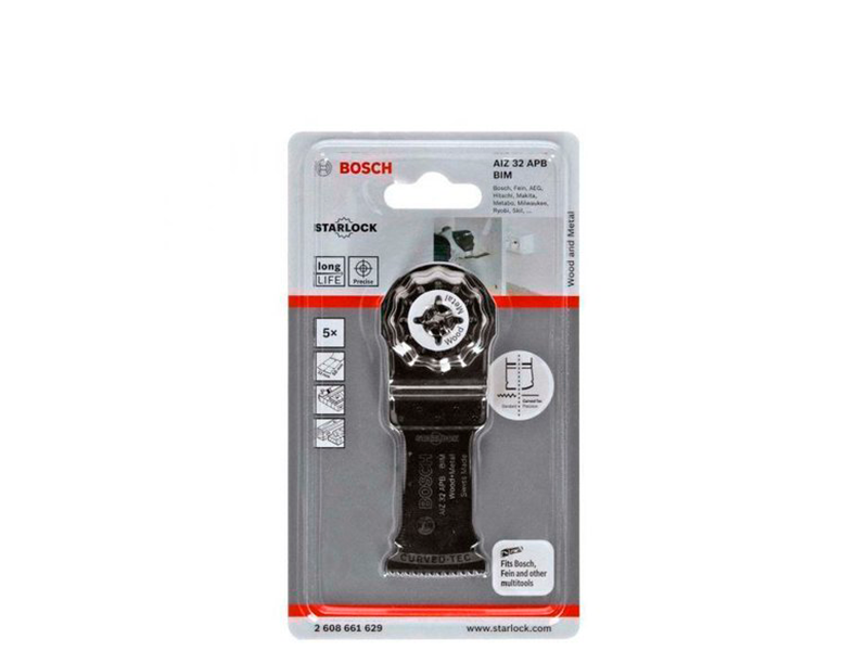 LÂMINA PARA MULTICORTADORA RETA AIZ32 APB 2608661629 BOSCH