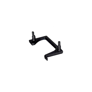 PONTEIRA VAZADA PRETA DIREITA/ESQUERDA PARA PERFIL 15MM GMAD